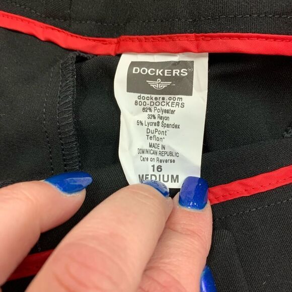 Dockers Stain Defender Stretch Chino Pants sz 16 NWT - Picture 3 of 6